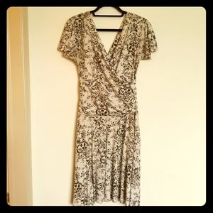 Final Touch Faded Paisley Dress